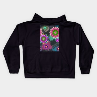 Colorful motif Kids Hoodie